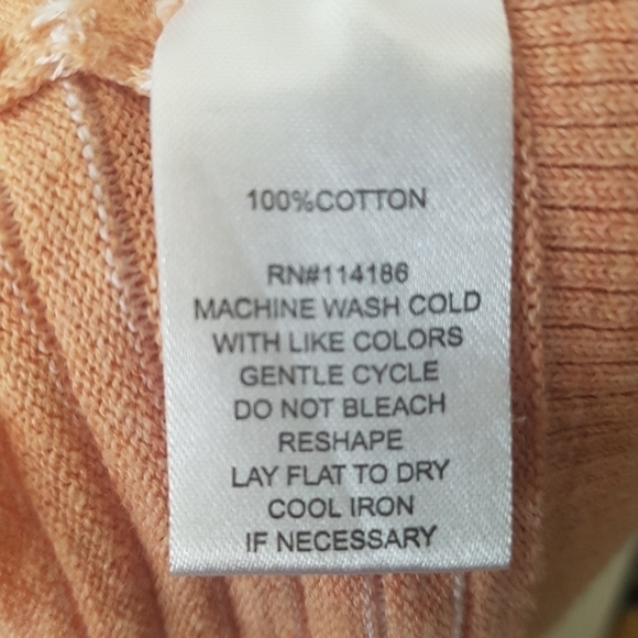 Peyton Primrose lightweight open front striped cotton cardigan with pockets. - Picture 9 of 10